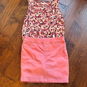 Chico’s Coral Pink Skort